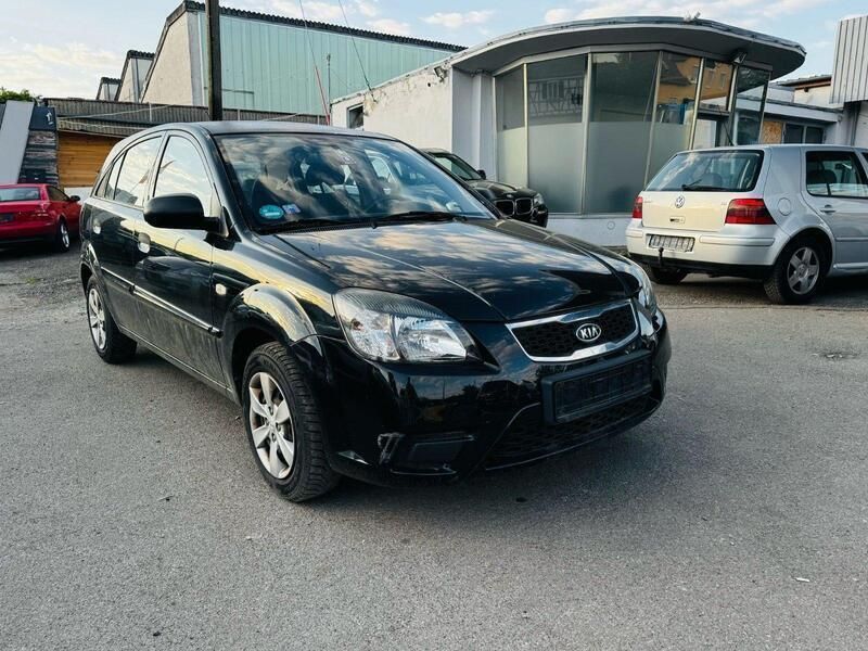 Schwarz Gebraucht 2009 Kia Rio Attract Kleinwagen | 750 € (Superpreis) - Bild 1/4