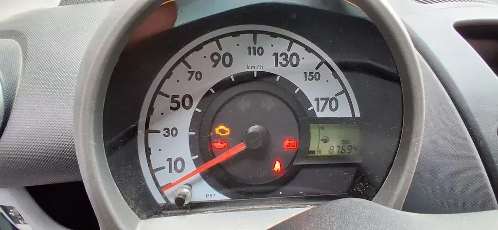 Gebraucht Toyota Aygo 68 PS (50 kW) 2006 Blau Kleinwagen
