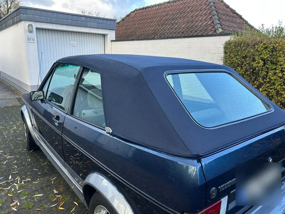 Gebraucht VW Golf Cabriolet 98 PS (72 kW) 1990 Blau Cabrio