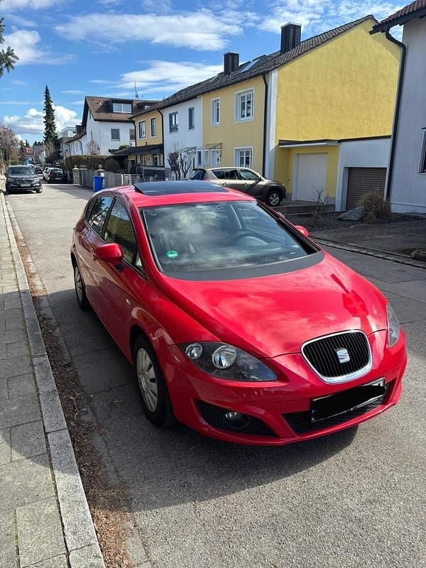 Gebraucht Seat Leon 125 PS (91 kW) 2009 Rot Kleinwagen