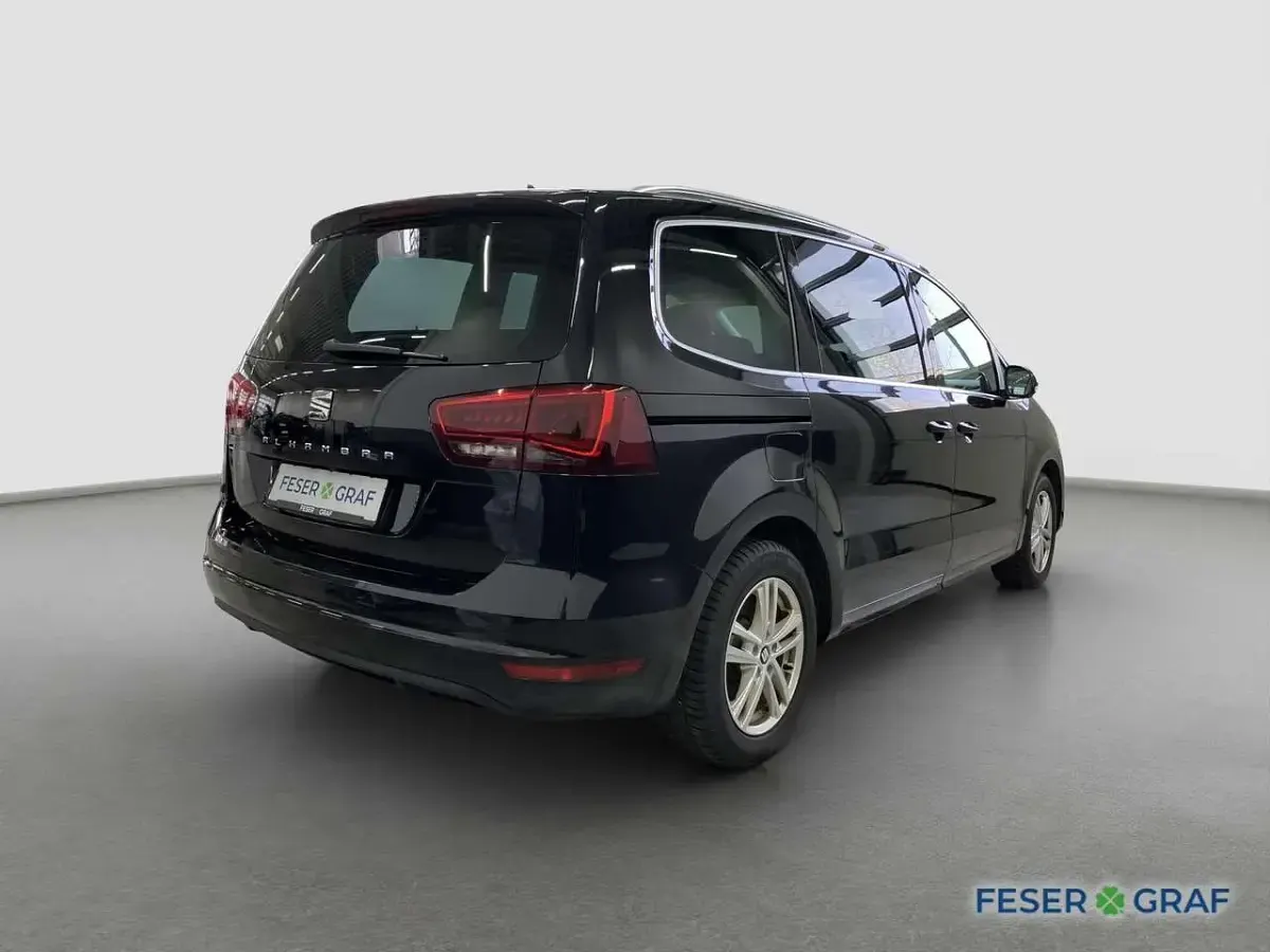 Gebraucht Seat Alhambra XCELLENCE 150 PS (110 kW) 2022 Deep schwarz metallic Van / Kleinbus