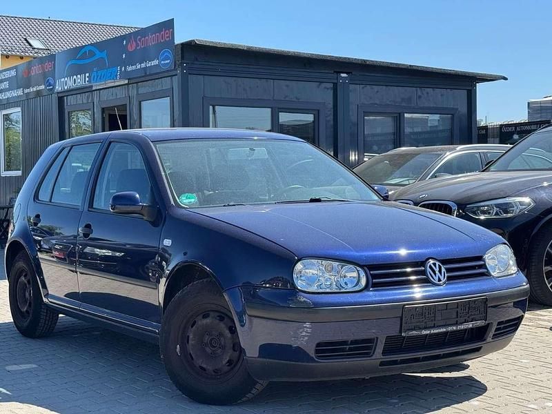 Blau Gebraucht 2000 VW Golf IV Comfortline Limousine | 490 € (Superpreis) - Bild 1/4