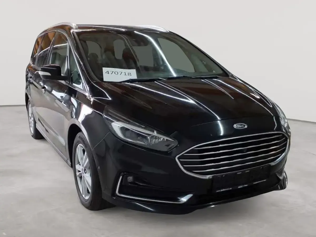 Gebraucht Ford Galaxy Titanium 190 PS (139 kW) 2022 Obsidianschwarz metallic Van / Kleinbus