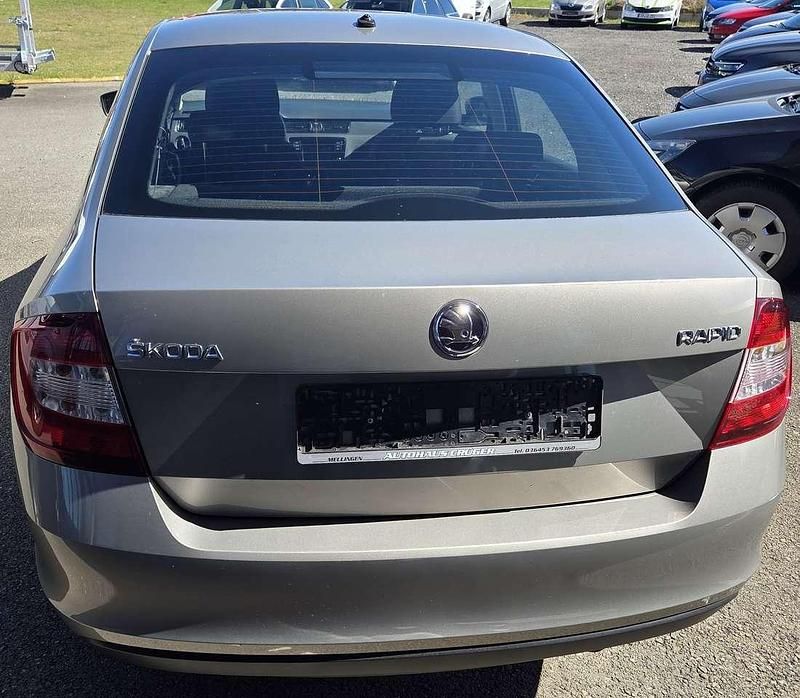 Gebraucht Skoda Rapid Active 95 PS (69 kW) 2019 Cappuccinobeige metallic Kleinwagen