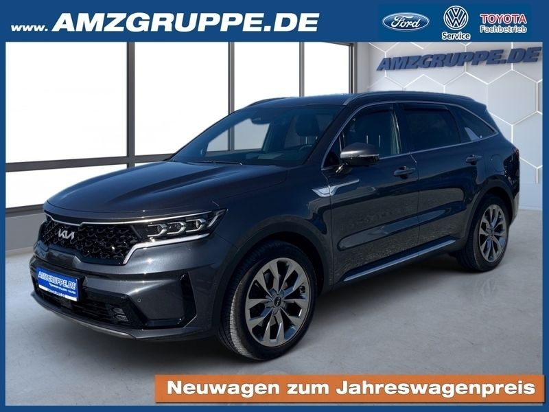 Graphite met Gebraucht 2022 Kia Sorento Platinum SUV | 42.990 € (Etwas zu teuer) - Bild 1/4