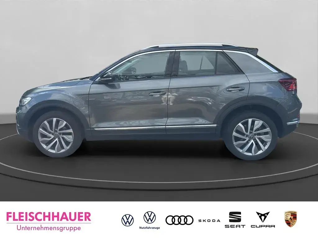 Gebraucht VW T-Roc Style 150 PS (110 kW) 2022 Grau SUV