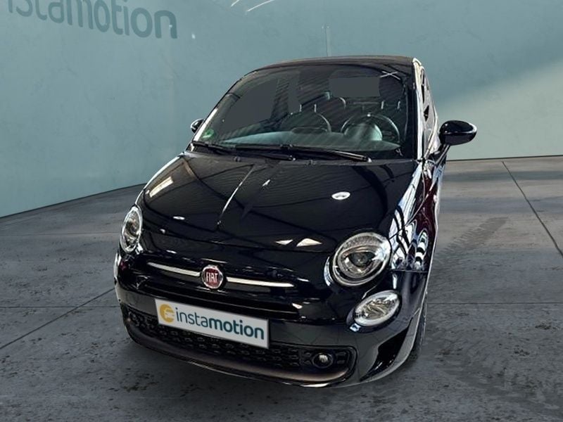 Schwarz Gebraucht 2021 Fiat 500C Cabrio | 14.490 € (Fairer Preis) - Bild 1/3