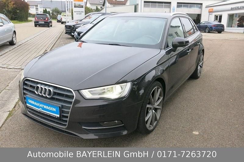 Braun Gebraucht 2014 Audi A3 Sportback Ambition Kleinwagen | 13.990 € (Fairer Preis) - Bild 1/4