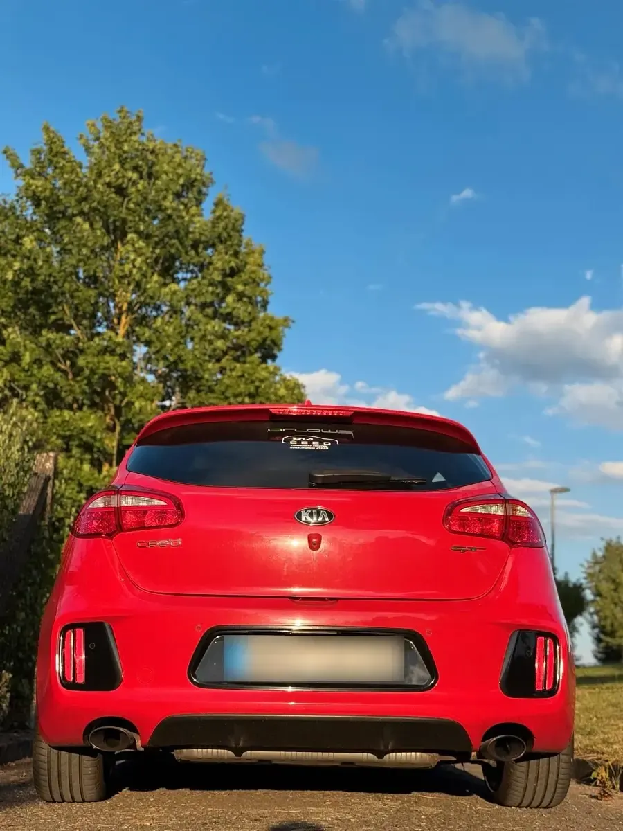 Gebraucht Kia Ceed GT GT 204 PS (150 kW) 2017 Rot Kleinwagen