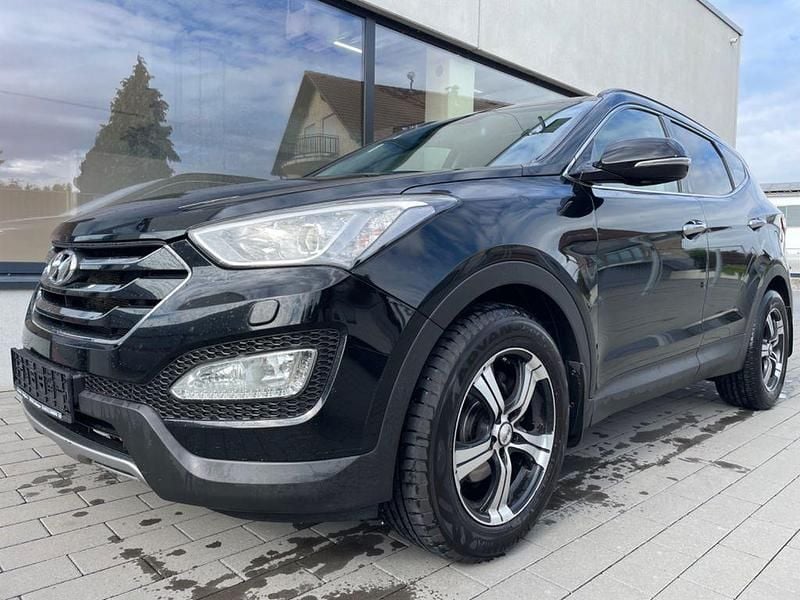 Schwarz Gebraucht 2014 Hyundai Santa Fe SUV | 10.990 € (Fairer Preis) - Bild 1/4