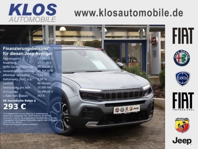 Grau Neu 2025 Jeep Avenger Summit SUV | 25.490 € (Fairer Preis) - Bild 1/4