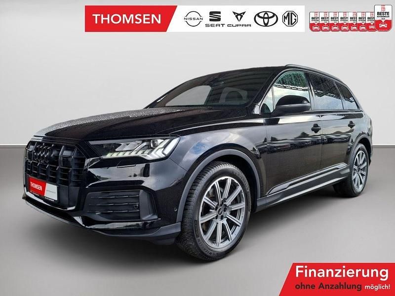 Schwarz Gebraucht 2022 Audi Q7 SUV | 56.585 € (Fairer Preis) - Bild 1/4