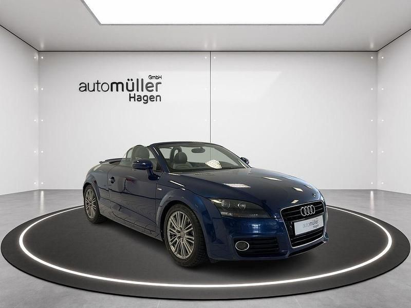 Scubablau metallic Gebraucht 2011 Audi TT Roadster S-Line Cabrio | 10.490 € (Guter Preis) - Bild 1/4