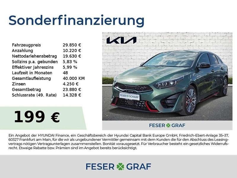 Experience green Gebraucht 2022 Kia ProCeed Comfort Kleinwagen | 29.850 € (Fairer Preis) - Bild 1/4