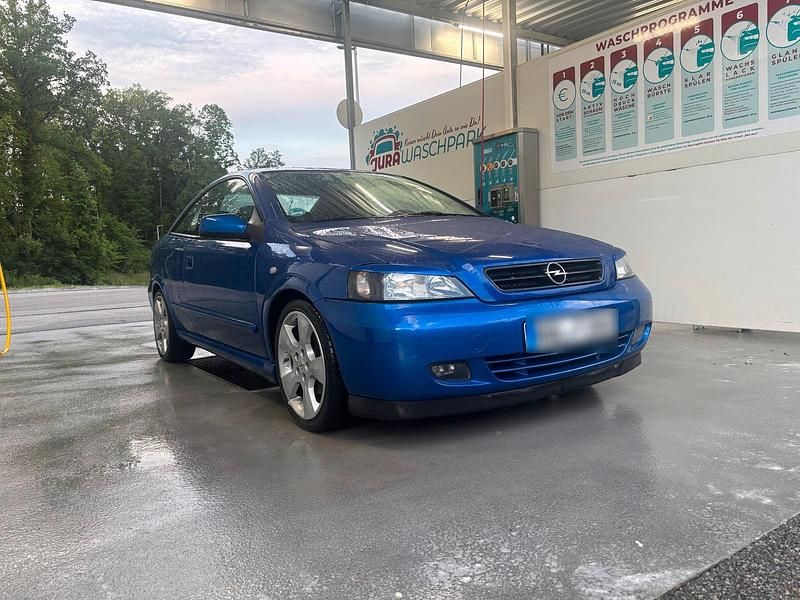 Gebraucht Opel Astra 125 PS (91 kW) 2003 Blau Coupé