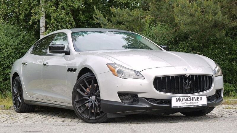 Silber Gebraucht 2013 Maserati Quattroporte Limousine | 23.999 € (Superpreis) - Bild 1/4