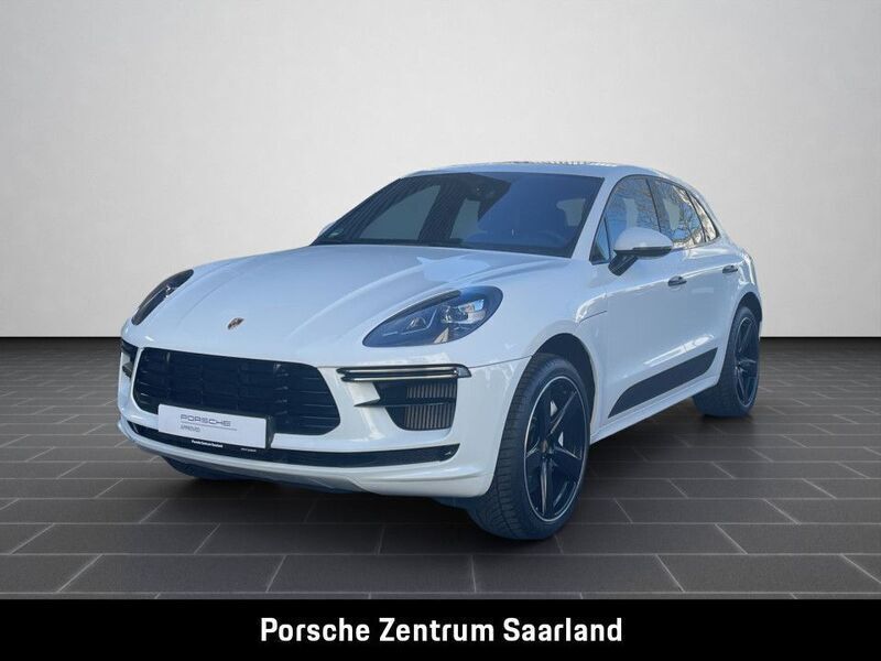 Weiß Gebraucht 2020 Porsche Macan Turbo Sport SUV | 74.800 € (Teuer) - Bild 1/4