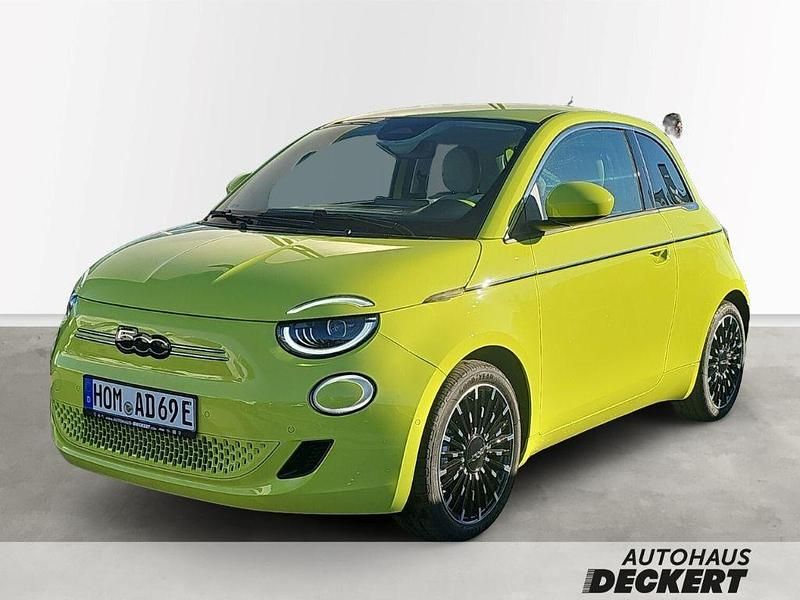Acid yellow vr878/c) (gelb Gebraucht 2025 Fiat 500e La Prima Kleinwagen | 29.490 € - Bild 1/4