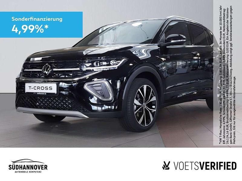 Deep black perleffekt Gebraucht 2024 VW T-Cross R-line SUV | 31.789 € (Teuer) - Bild 1/4