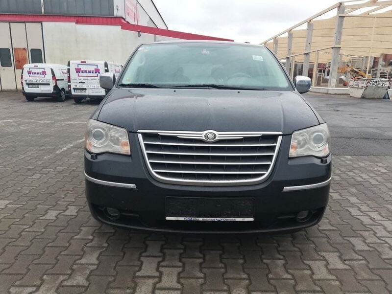 Schwarz Gebraucht 2009 Chrysler Grand Voyager Limited Van / Kleinbus | 3.600 € (Teuer) - Bild 1/4