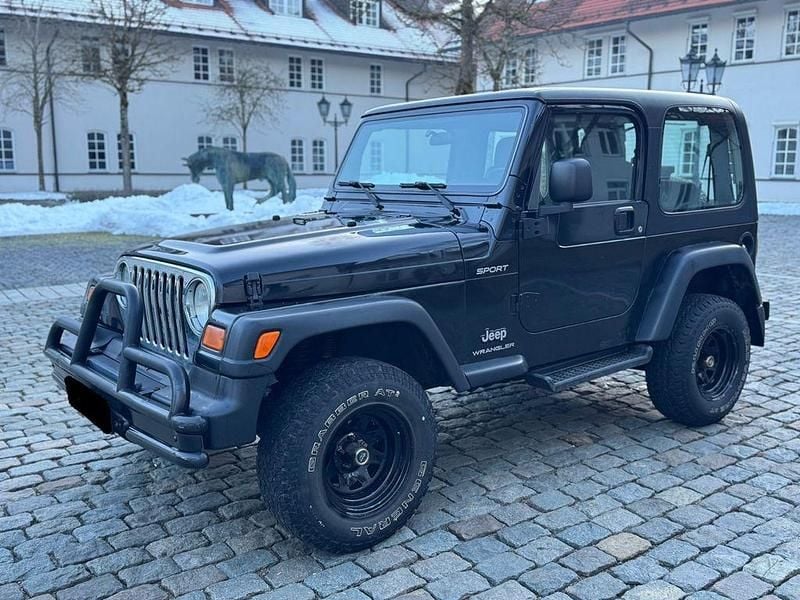 Gebraucht Jeep Wrangler Sport 143 PS (105 kW) 2003 Schwarz SUV