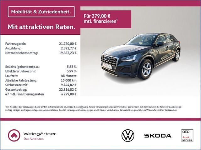 Silber Gebraucht 2021 Audi Q2 SUV | 21.780 € (Fairer Preis) - Bild 1/2