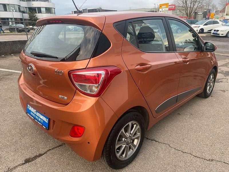 Gebraucht Hyundai i10 Style 87 PS (63 kW) 2014 Orange Kleinwagen