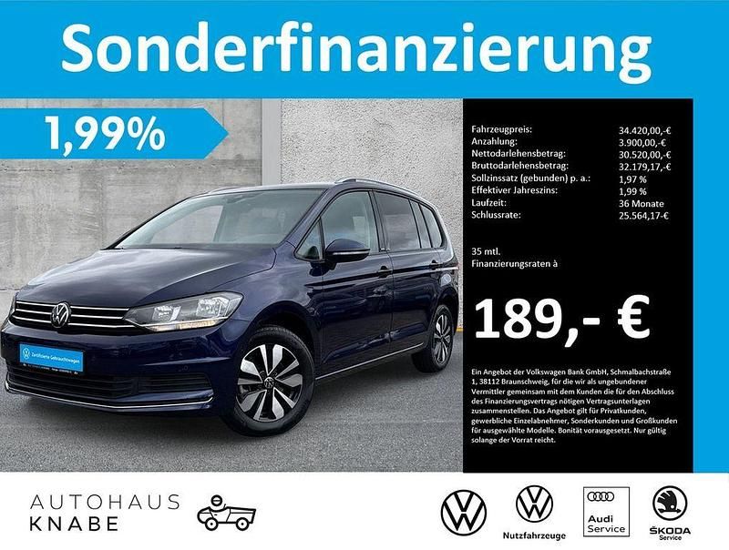 Außenfarbe: Gebraucht 2024 VW Touran Comfortline Van / Kleinbus | 34.420 € (Fairer Preis) - Bild 1/4
