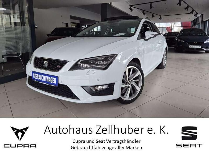 Nevada weiß Gebraucht 2014 Seat Leon SC FR Kleinwagen | 11.980 € (Fairer Preis) - Bild 1/4