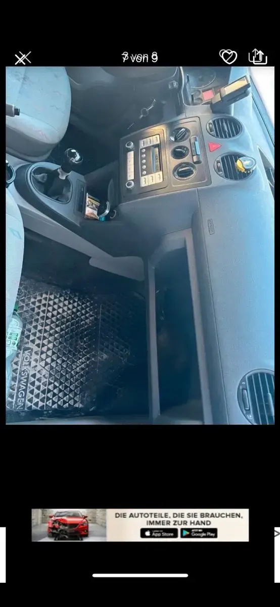 Gebraucht VW Caddy 105 PS (77 kW) 2006 Blau Van / Kleinbus
