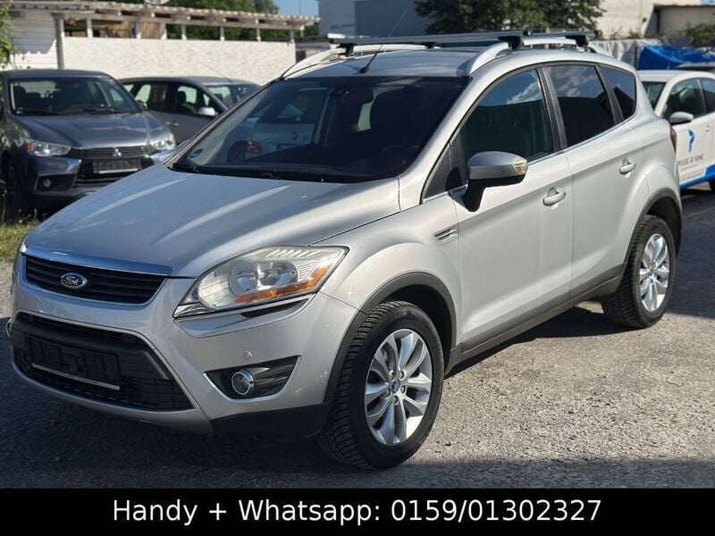 Polarsilber metallic Gebraucht 2009 Ford Kuga Titanium SUV | 5.950 € (Superpreis) - Bild 1/4