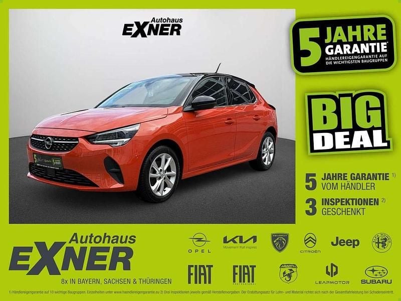 Gebraucht Opel Corsa Elegance 101 PS (74 kW) 2023 Powere orange/ dach schwarz Kleinwagen