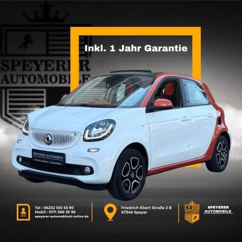 Weiß Gebraucht 2019 Smart ForFour Kleinwagen | 13.950 € (Etwas zu teuer) - Bild 1/4