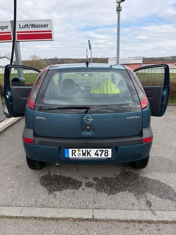 Gebraucht Opel Corsa 58 PS (42 kW) 2002 Blau Kleinwagen