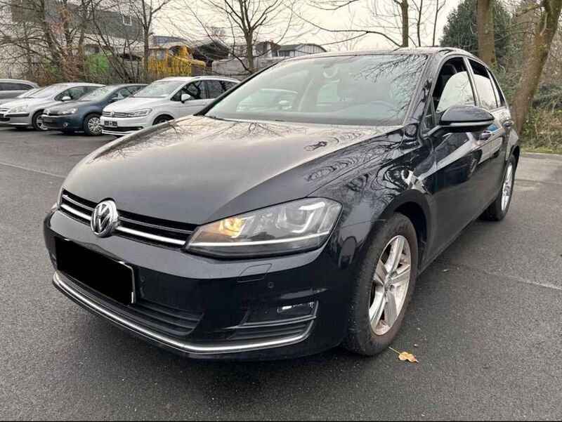 Schwarz Gebraucht 2013 VW Golf VII Highline Limousine | 9.900 € (Fairer Preis) - Bild 1/4