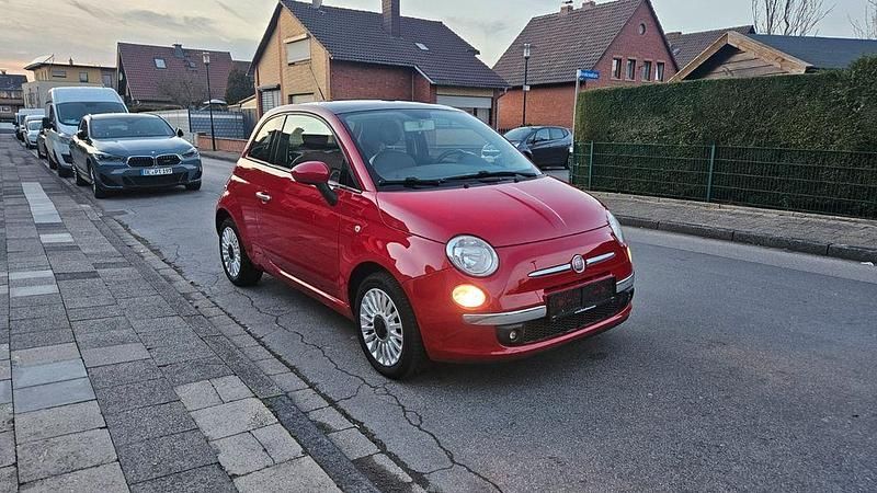 Gebraucht Fiat 500 Lounge 69 PS (50 kW) 2010 Rosso corsa/sfrontato Kleinwagen