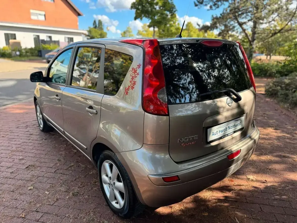 Gebraucht Nissan Note Acenta 88 PS (64 kW) 2007 Braun Kleinwagen