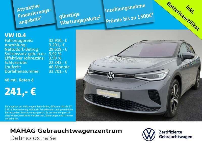 Gebraucht VW ID.4 GTX 219 kW (299 PS) 2022 Mondsteingrau SUV