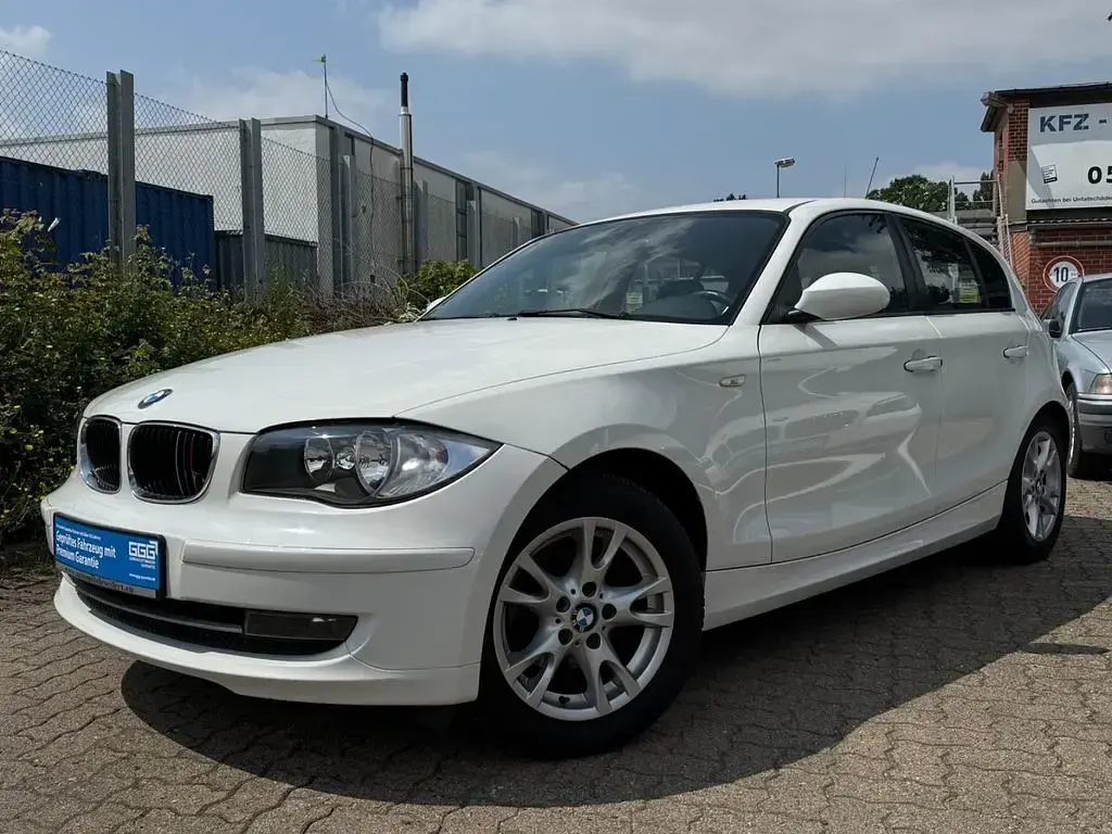 Gebraucht BMW 116 Advantage 122 PS (89 kW) 2008 Weiß Kleinwagen