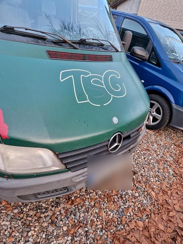 Gebraucht Mercedes Sprinter 129 PS (94 kW) 2002 Grün Van