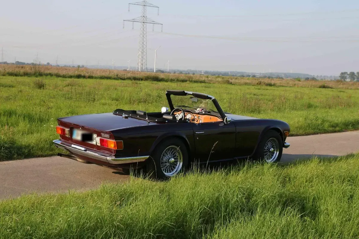 Gebraucht Triumph TR6 150 PS (110 kW) 1973 Rot Cabrio