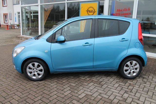 Gebraucht Opel Agila Edition 86 PS (63 kW) 2009 Blau Kleinwagen