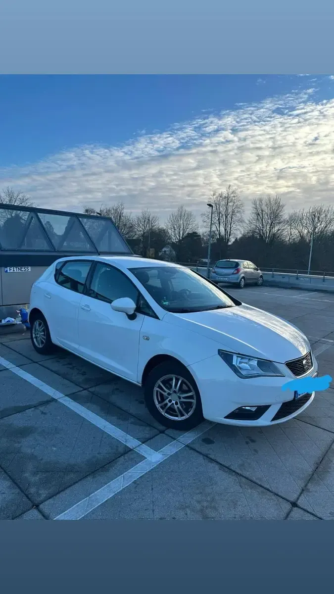 Gebraucht Seat Ibiza Reference 69 PS (50 kW) 2015 Weiß Kleinwagen