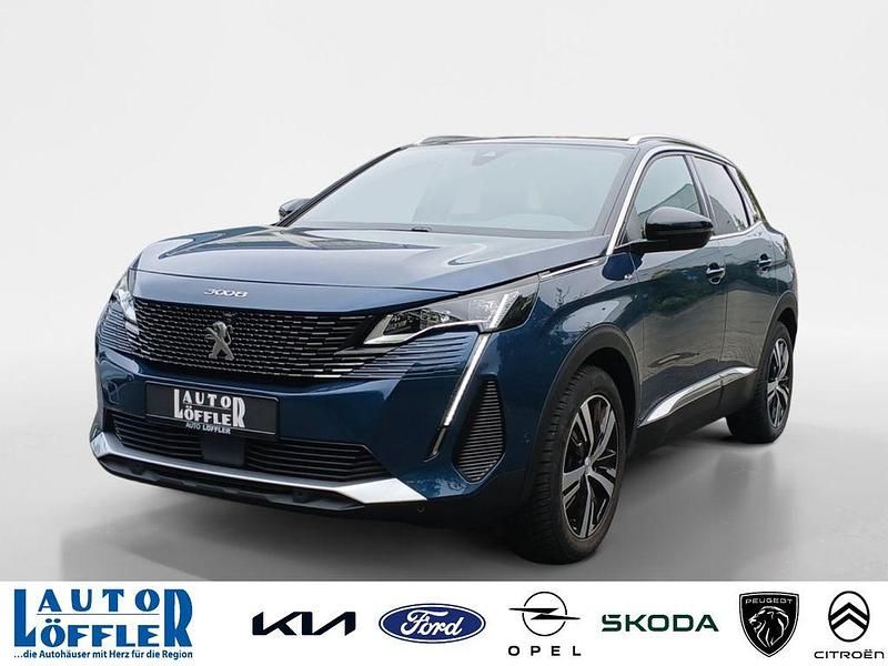 Blau Gebraucht 2023 Peugeot 3008 GT SUV | 29.910 € (Teuer) - Bild 1/4