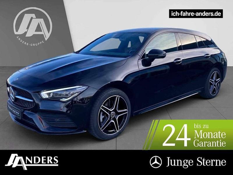 Nachtschwarz Gebraucht 2021 Mercedes CLA250e Shooting Brake AMG Kombi | 23.144 € (Fairer Preis) - Bild 1/3