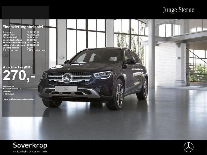 Schwarz Gebraucht 2021 Mercedes GLC300 SUV | 34.290 € (Guter Preis) - Bild 1/2