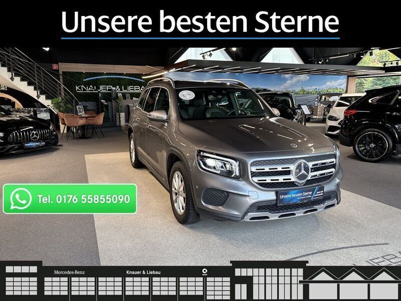 Grau Gebraucht 2021 Mercedes GLB200 Progressive SUV | 33.660 € (Etwas zu teuer) - Bild 1/2