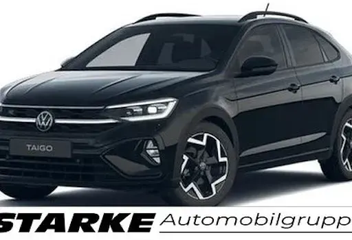Gebraucht VW Taigo R-line 150 PS (110 kW) 2023 Schwarz (deep black perleffekt) SUV