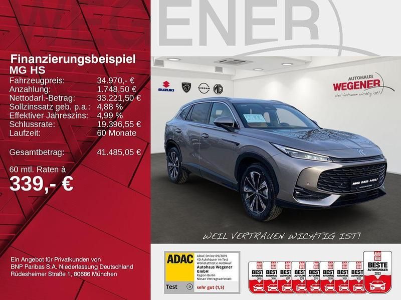 Neu MG HS Luxury 170 PS (125 kW) 2026 Silber SUV