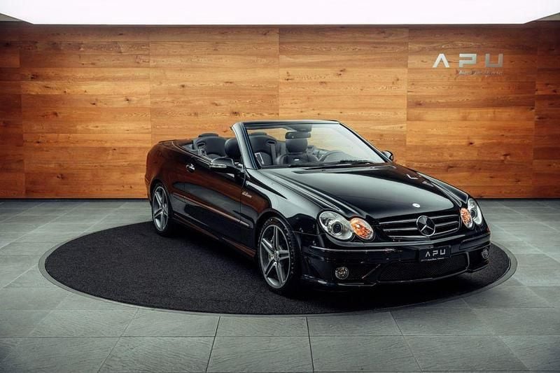 Gebraucht Mercedes CLK63 AMG Avantgarde 481 PS (353 kW) 2009 Schwarz Cabrio